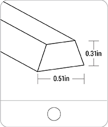 Tracking guides - K13 PVC
