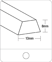 Tracking guides - K13 PVC